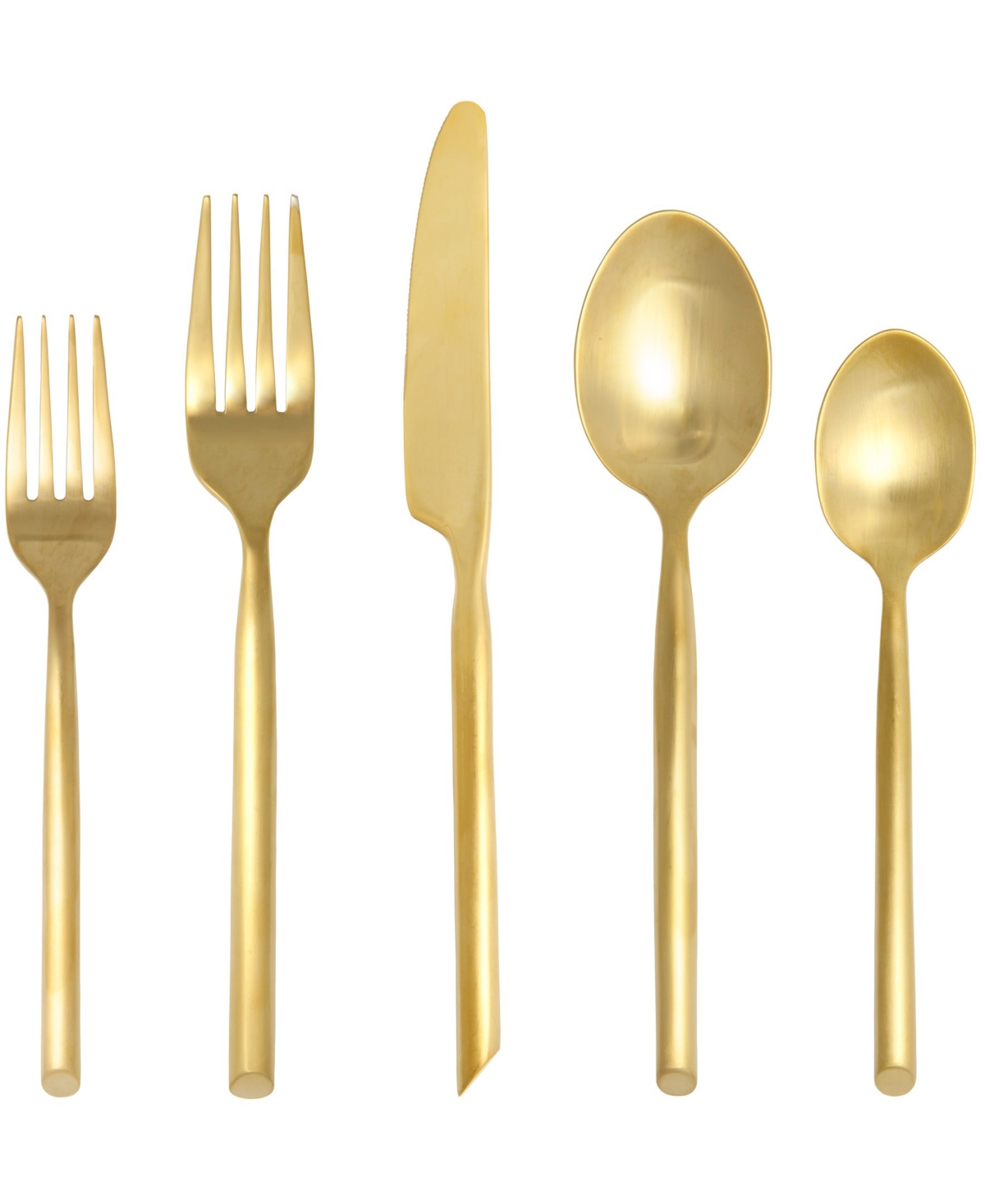 Fortessa Capri 20-piece Flatware Set, Service For 4 In Gold