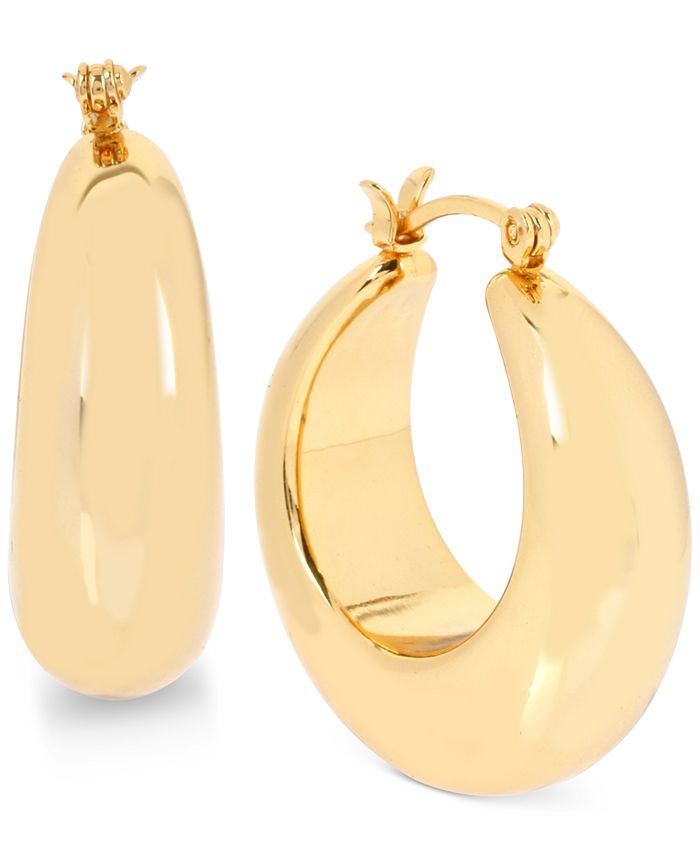 Gold hoop earrings uk