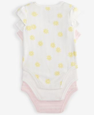 Baby Pointelle Bodysuits, Pack of 3, Exclusively at Macy's