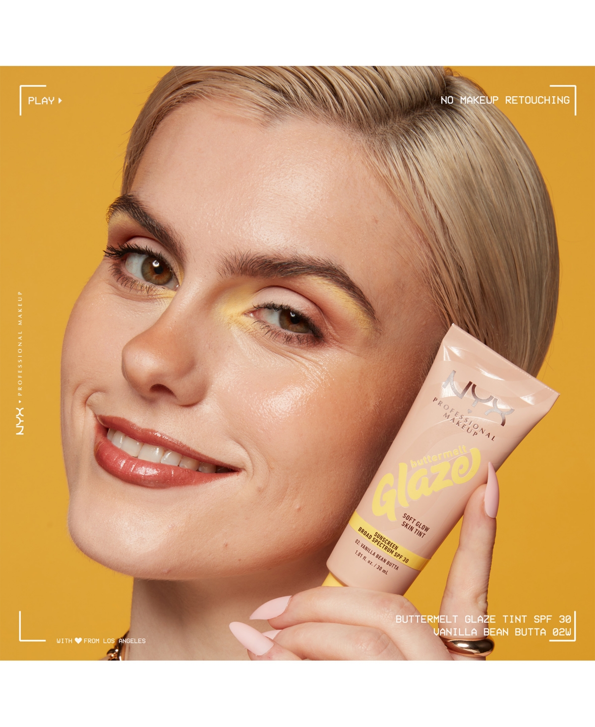 Nyx Professional Makeup Buttermelt Glaze Tint In Vanilla Bean Butta