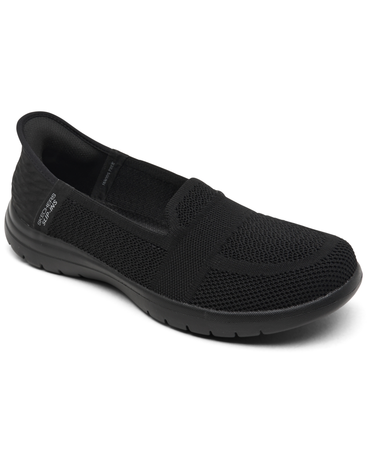 Women's On The Go Flex - Serene Slip-On Wide Width Casual Sneakers from Finish Line - Black
