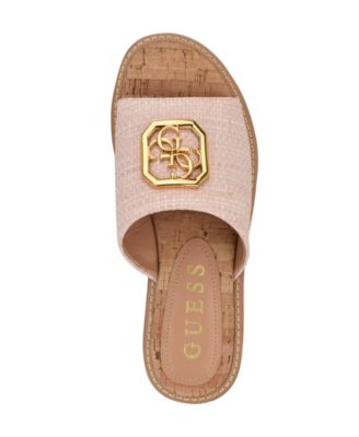 Women's Graysie Quattro G Embellished Flat Sandal