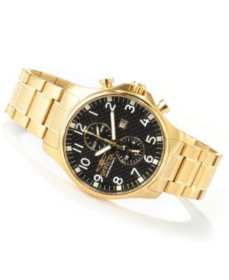 Men's 0382 Specialty Quartz Chronograph Black Dial Watch