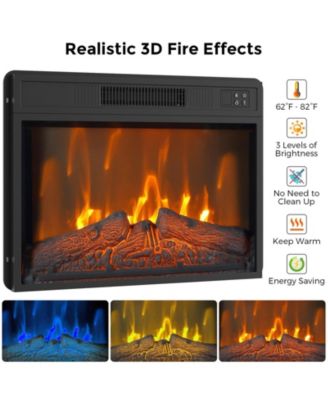 Farmhouse Electric Fireplace TV Stand for TVs up to 65 Inch