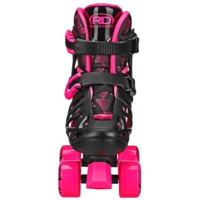 Trac Star Girl's Adjustable Roller Skates Large (3-6)