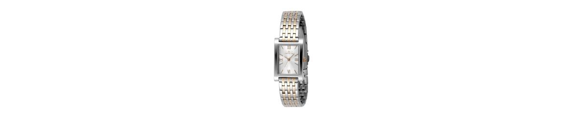 Women's 48148 Angel Quartz 3 Hand Silver Dial Watch - Gold