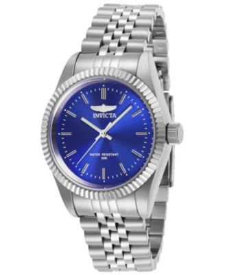 Women's 29398 Specialty Quartz 3 Hand Blue Dial Watch