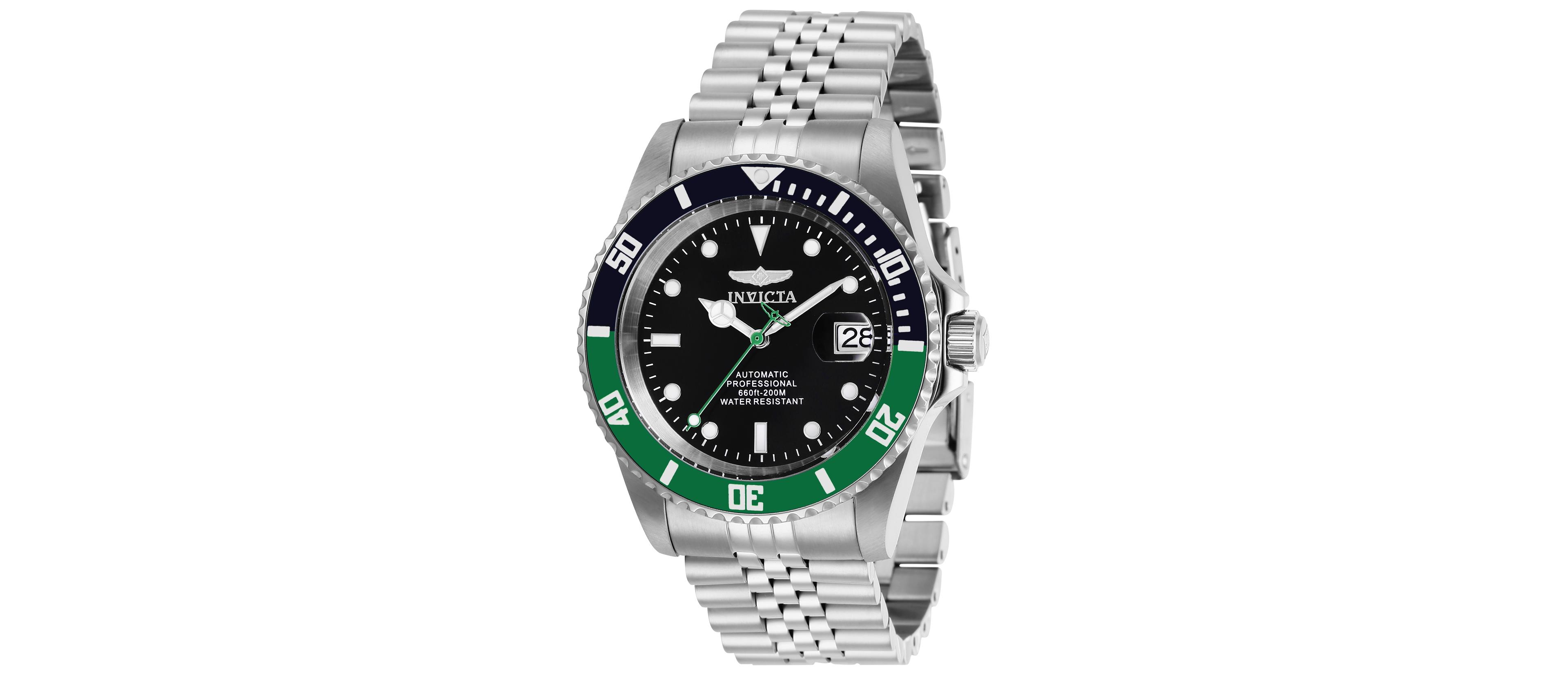 Invicta Men's 29177 Pro Diver Automatic 3 Hand Black Dial Watch