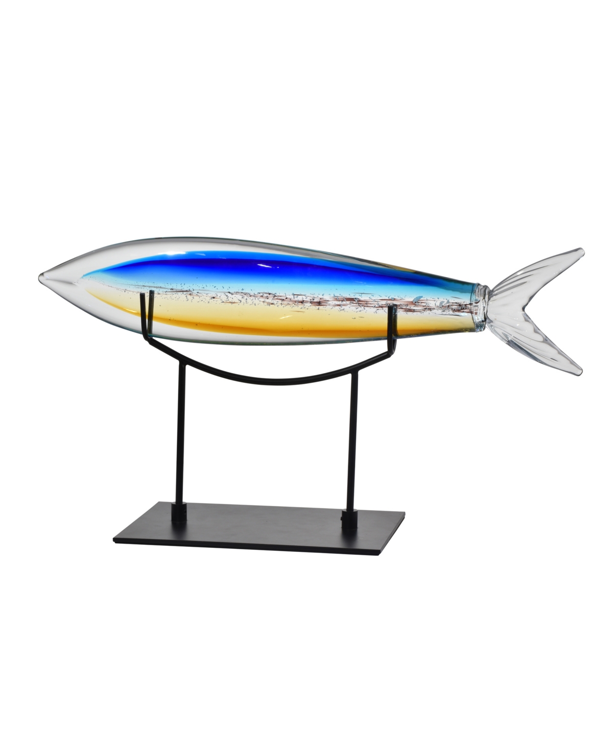 Dale Tiffany Shark Fish Figurine In Green