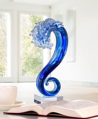 Tall Pacific Wave Figurine