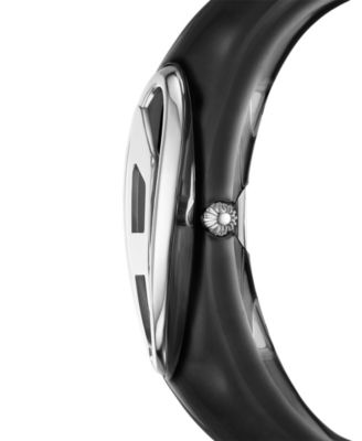 Women's Wonder-D Quartz Two-Hand Black Nylon Watch, 24mm