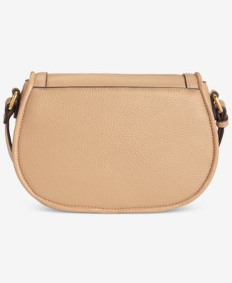 Pebble Small Saddle Crossbody, Exclusively at Macy's