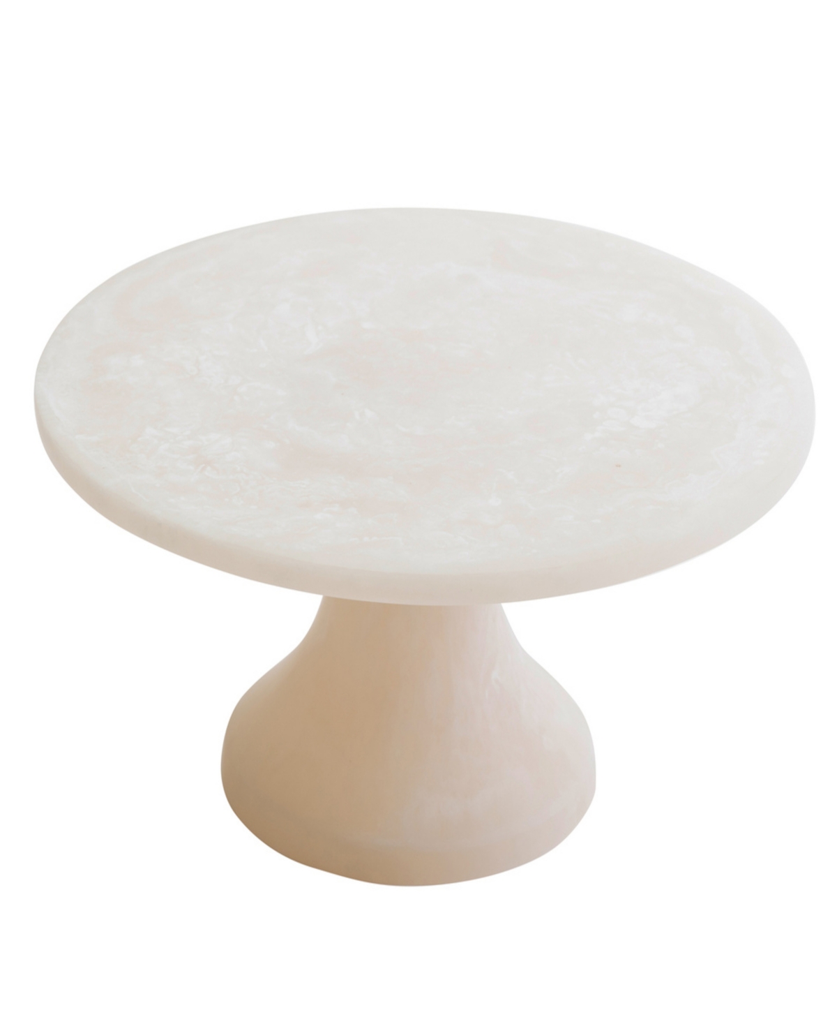 Godinger Lucente Resin Cake Stand In White