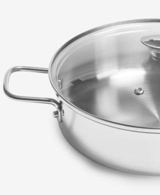 Stainless Steel 3-Qt. Everyday Pan & Lid, Exclusively at Macy's