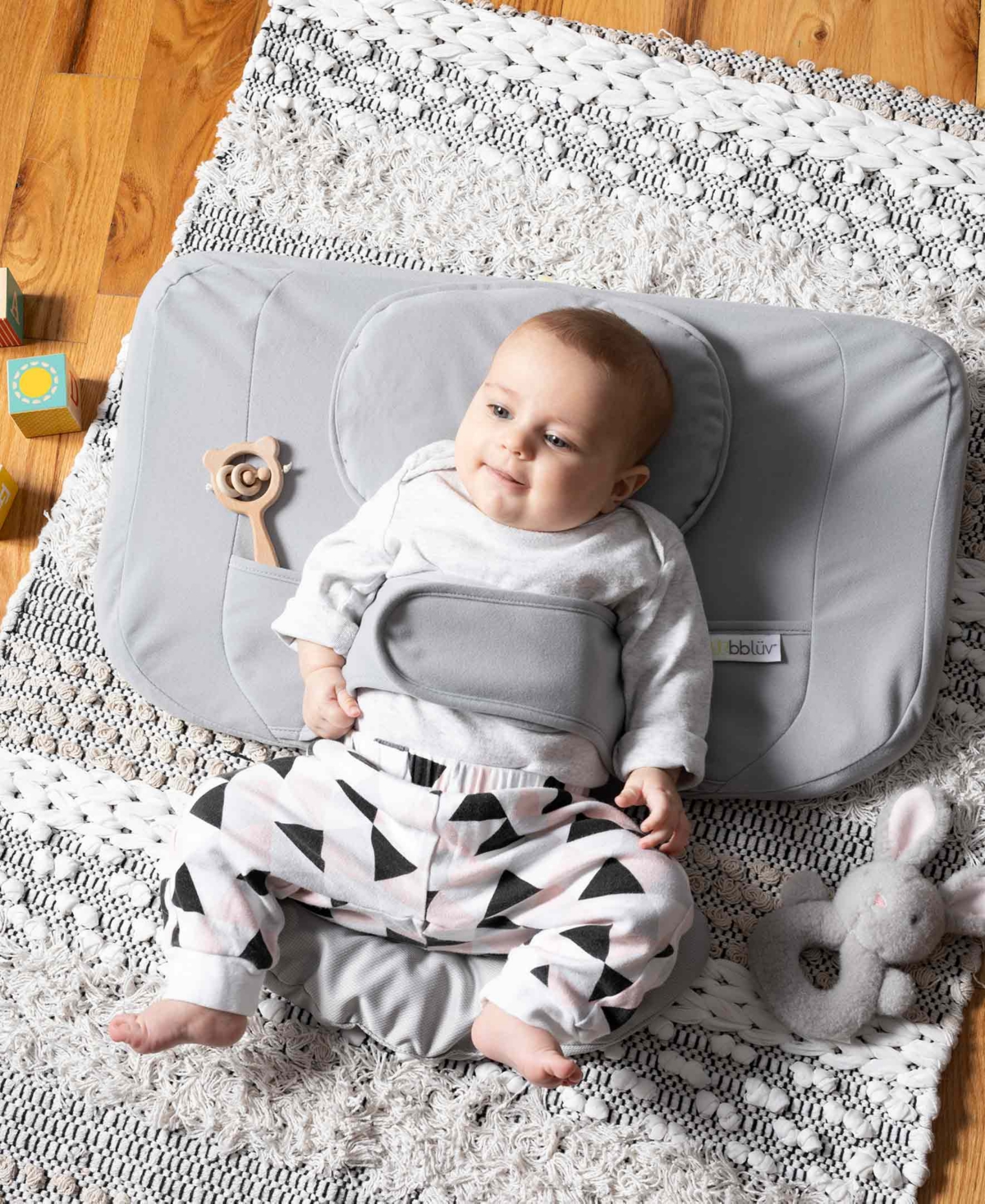 Bbluv Ergo Complete Set Of Ergonomic Cushions For Kids Baby Gear In Gray