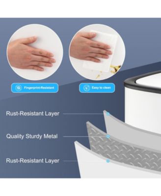 Automatic Trash Can with Lid,13 Gallon Smart Trash Can, 50L Motion Sensor Trash Can