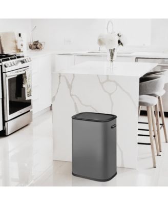 Automatic Trash Can with Lid,13 Gallon Smart Trash Can, 50L Motion Sensor Trash Can