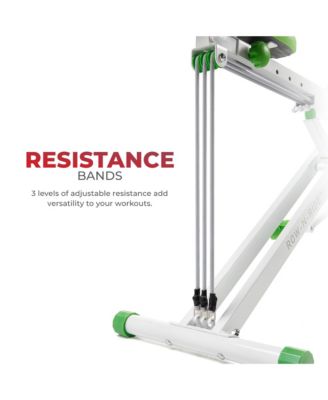 SMART Green Upright Row-N-Ride & Squat Assist Machine w Free SunnyFit App via Bluetooth