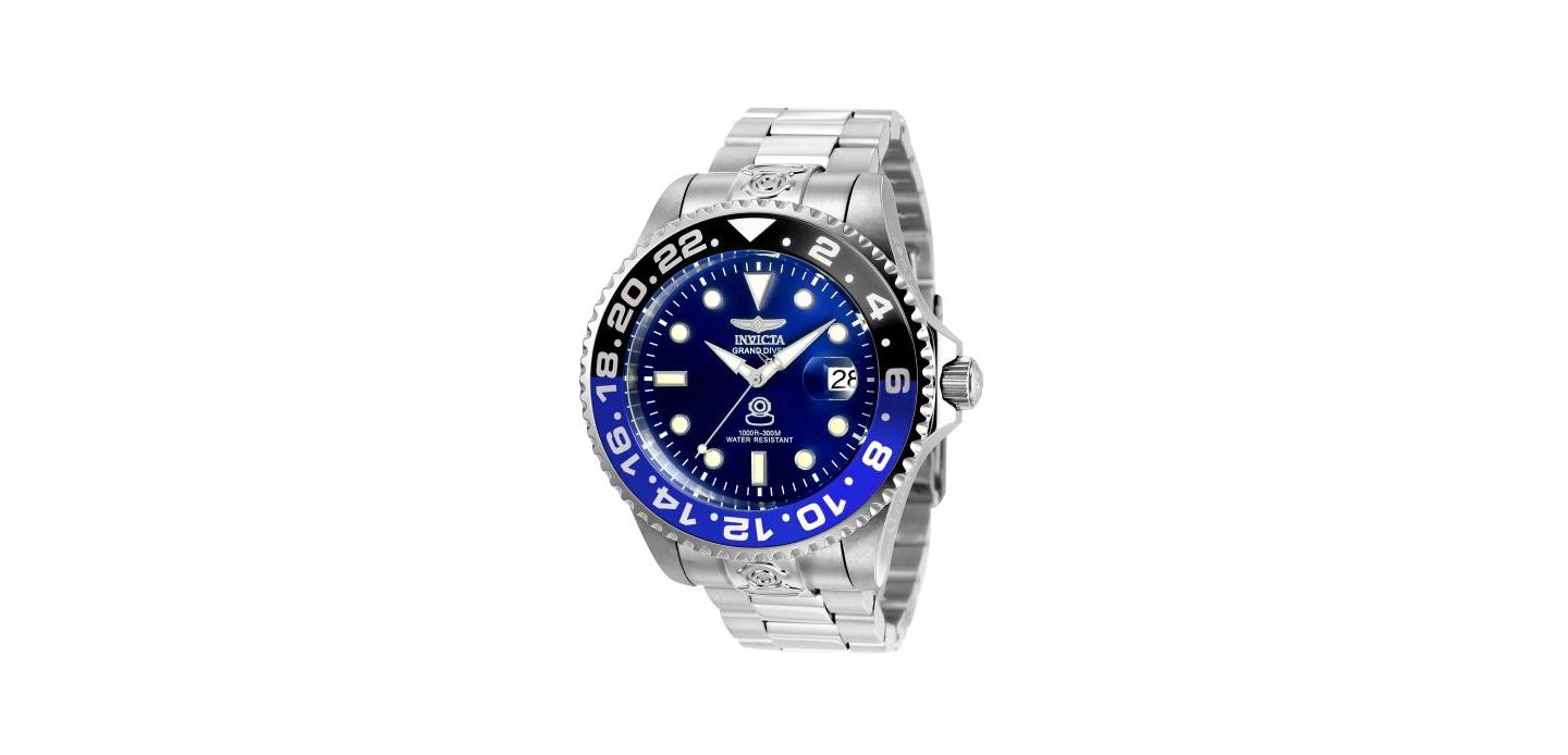 Мужские часы Invicta 21865 Pro Diver Automatic 3 Hand Blue Dial — фото 1
