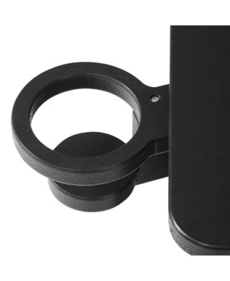 4-Piece Outdoor Patio HDPE Adirondack Chairs With Ottomans and Cup Holder Set