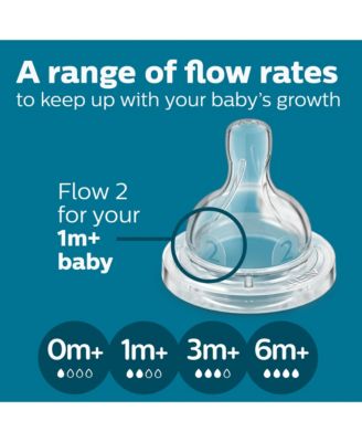 Anti-colic Baby Bottle With AirFree Vent, 9oz, 4pk