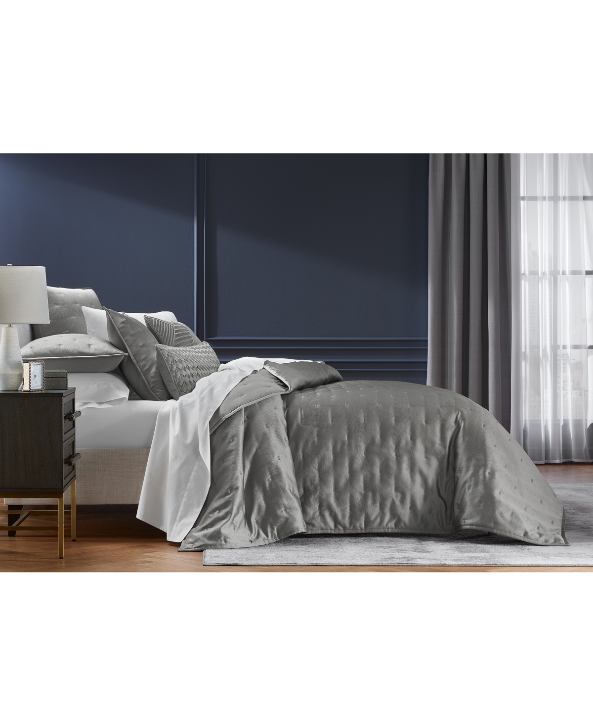 HOTEL COLLECTION GLINT 3-PC. COVERLET SET, KING, EXCLUSIVELY AT MACY'S 
