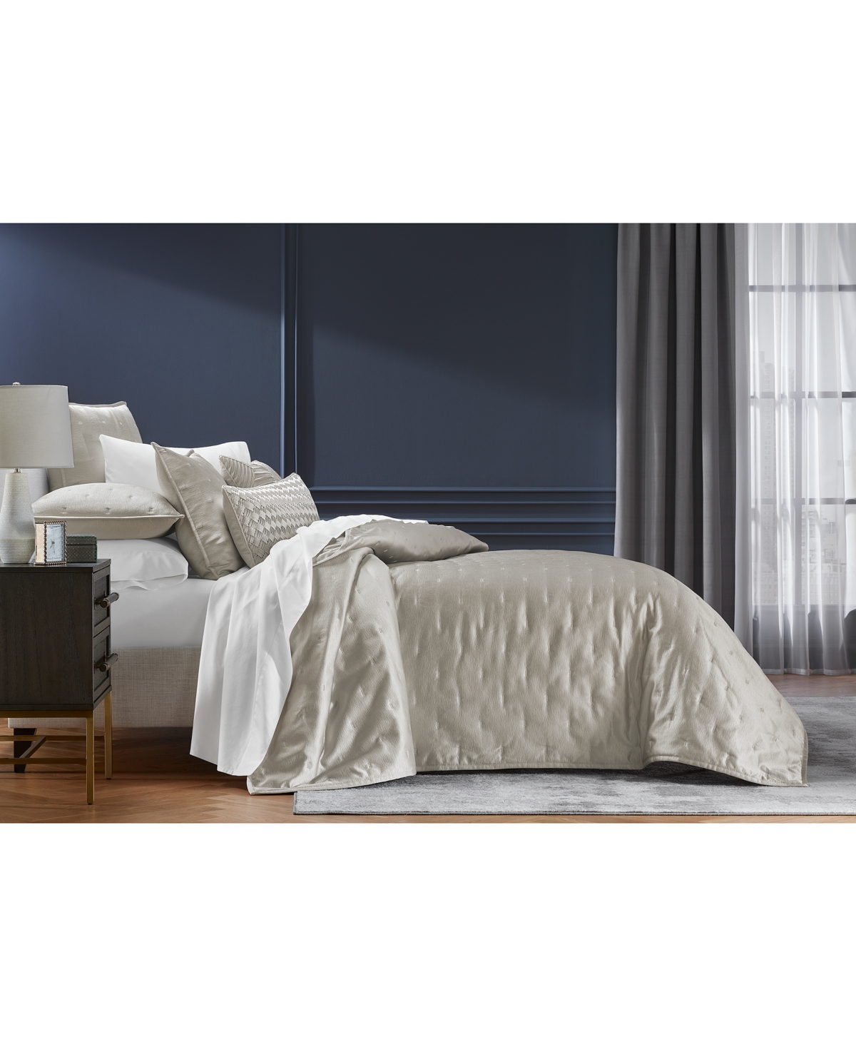 HOTEL COLLECTION GLINT 3-PC. COVERLET SET, FULL/QUEEN, EXCLUSIVELY AT MACY'S 
