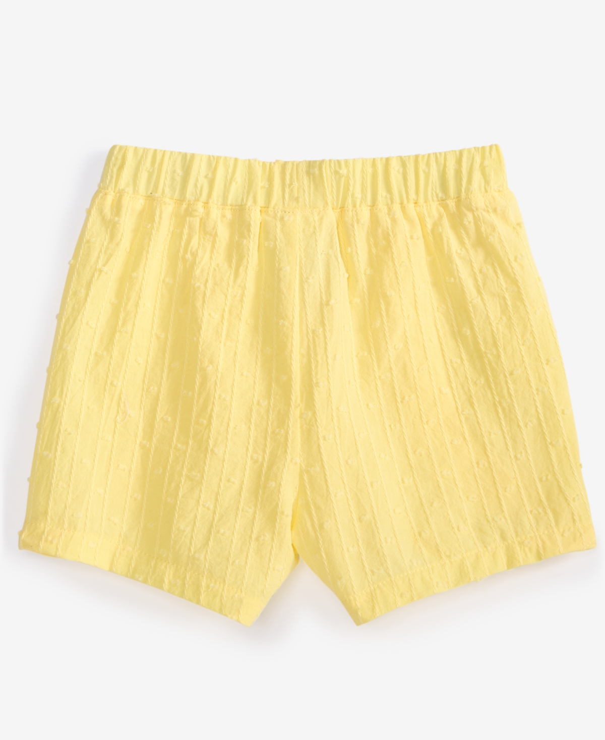 First Impressions Baby Girls Clip-dot Cotton Shorts, Created For Macy's