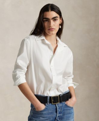 Polo Ralph Lauren - Women's Cotton Woven Oversize Shirt
