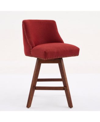 Set of 2 Swivel Counter Height Stools