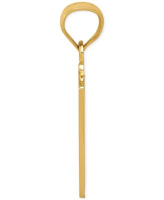 14k Gold Charm, Ace of Hearts and Spades All In Charm 