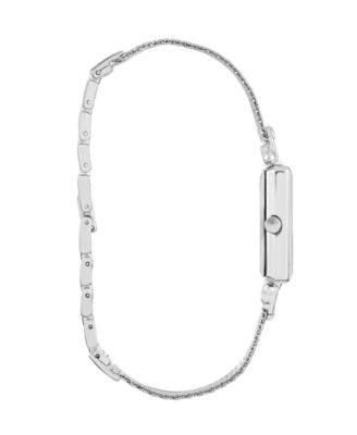 Women's Silver Tone Metal Alloy Analog Watch, 23mm