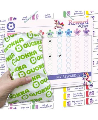 Reward Magnetic Behavior Chore Chart for Kids at Home