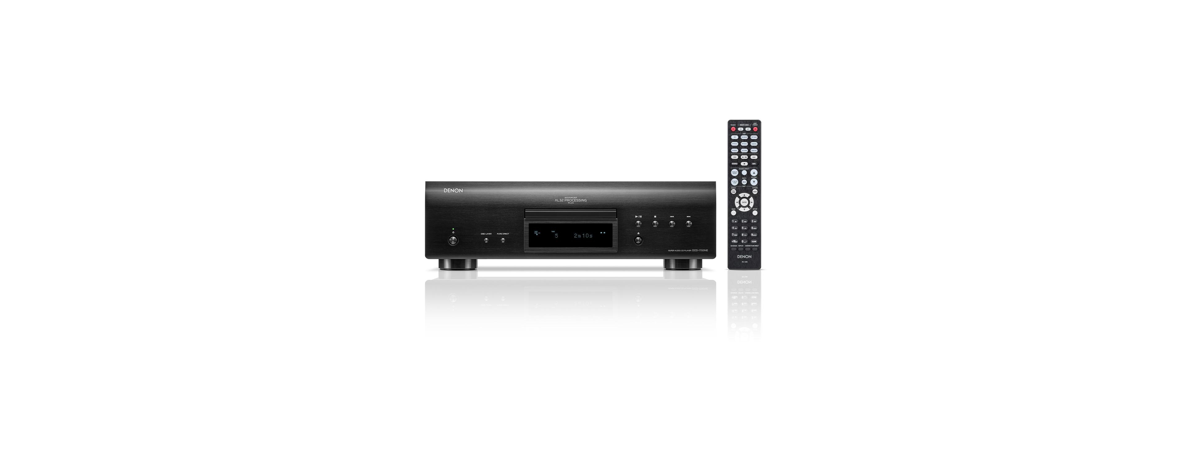 Denon Dcd-1700NE Cd/Sacd Player with Advanced AL32 Processing Plus