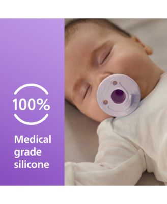 Soothie 0-3m, fresh lilac/pastel pink, 8 pack