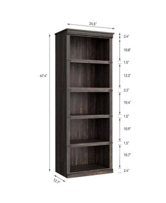 Farmhouse Book Shelf with Storage