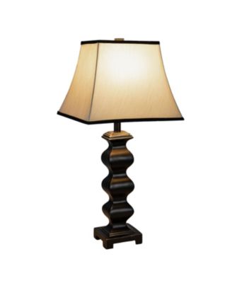 29" H Stately Shapes Resin Accent Table Lamps Set of 2