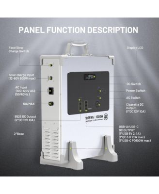  Portable Power Station with UPS Function