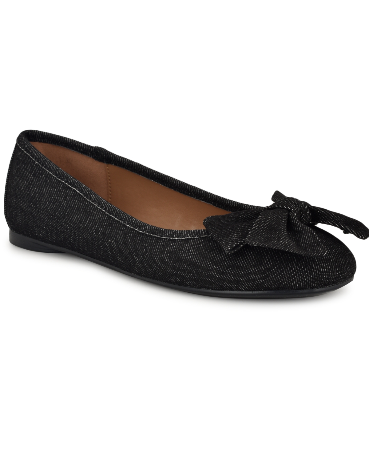 Women's Veronika Slip-On Casual Ballet Flats - Blue Denim