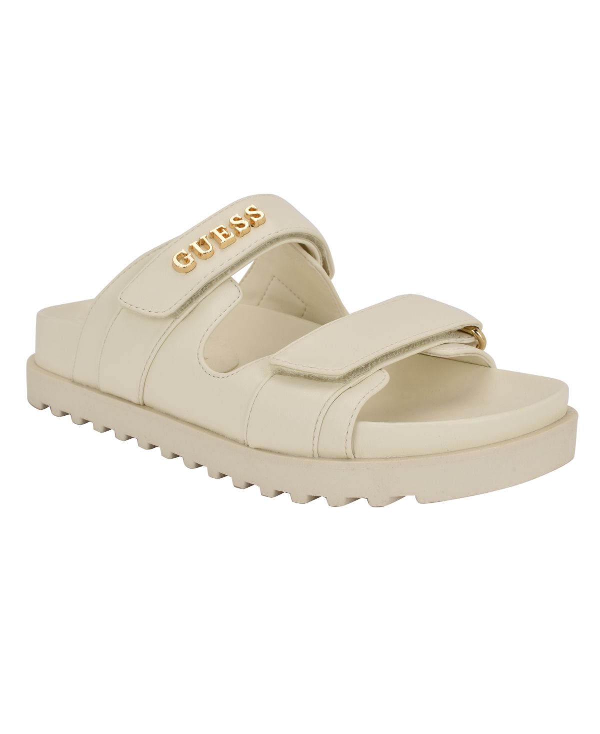 【国内発送】GUESS＊Fabulon Two Strap Sporty Footbed Sandals GUESS Women's Fabulon Two Strap Sporty Footbed Sandals