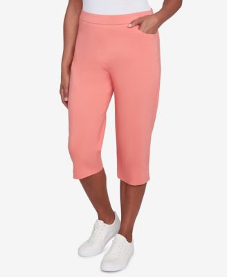 Women's Classic Flat Front Allure Classic Clamdigger Pant