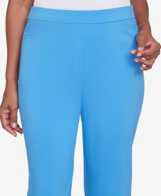 Women's Classic Flat Front Allure Classic Clamdigger Pant