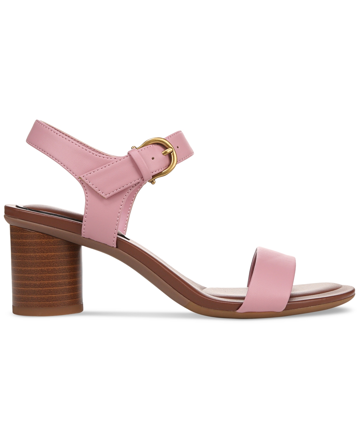 GIANI BERNINI WOMEN'S HADLEYY CYLINDER STACKED HEEL DRESS SANDALS, CREATED FOR MACY'S 