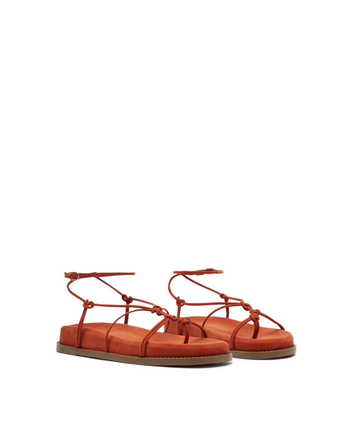Shop Schutz Women's Calabria Sporty Flat Sandals In Orange