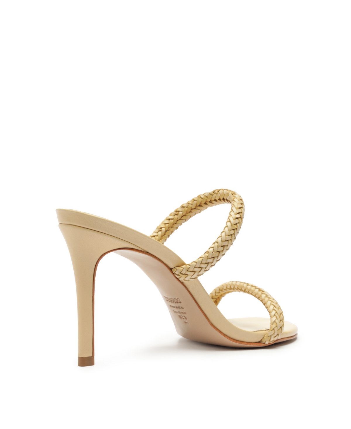 Shop Schutz Women's Taliah Woven Slip-on Dress Sandals In Beige