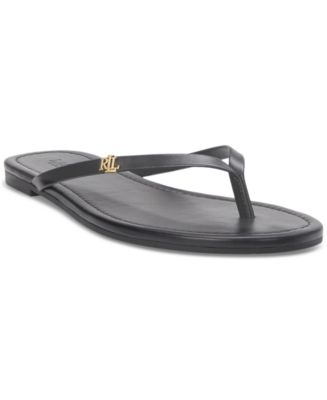 US発【Ralph Lauren】Raquel Flip Flop Sandals☆トングサンダル Lauren Ralph Lauren Women's Raquel Flip Flop Sandals - Macy's
