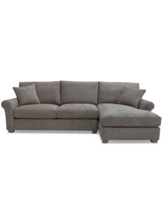 Reiter 2-Pc. Fabric Sectional Sofa, Exclusively at Macy's