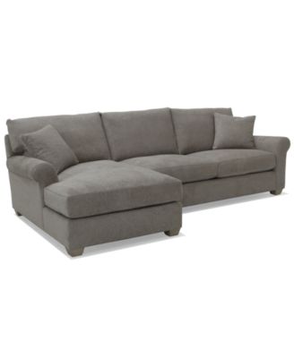 Reiter 2-Pc. Fabric Sectional Sofa, Exclusively at Macy's