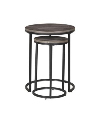 Accent Table Set of 2 – Stylish and Versatile Decor for Living Room, Bedroom, or Entryway