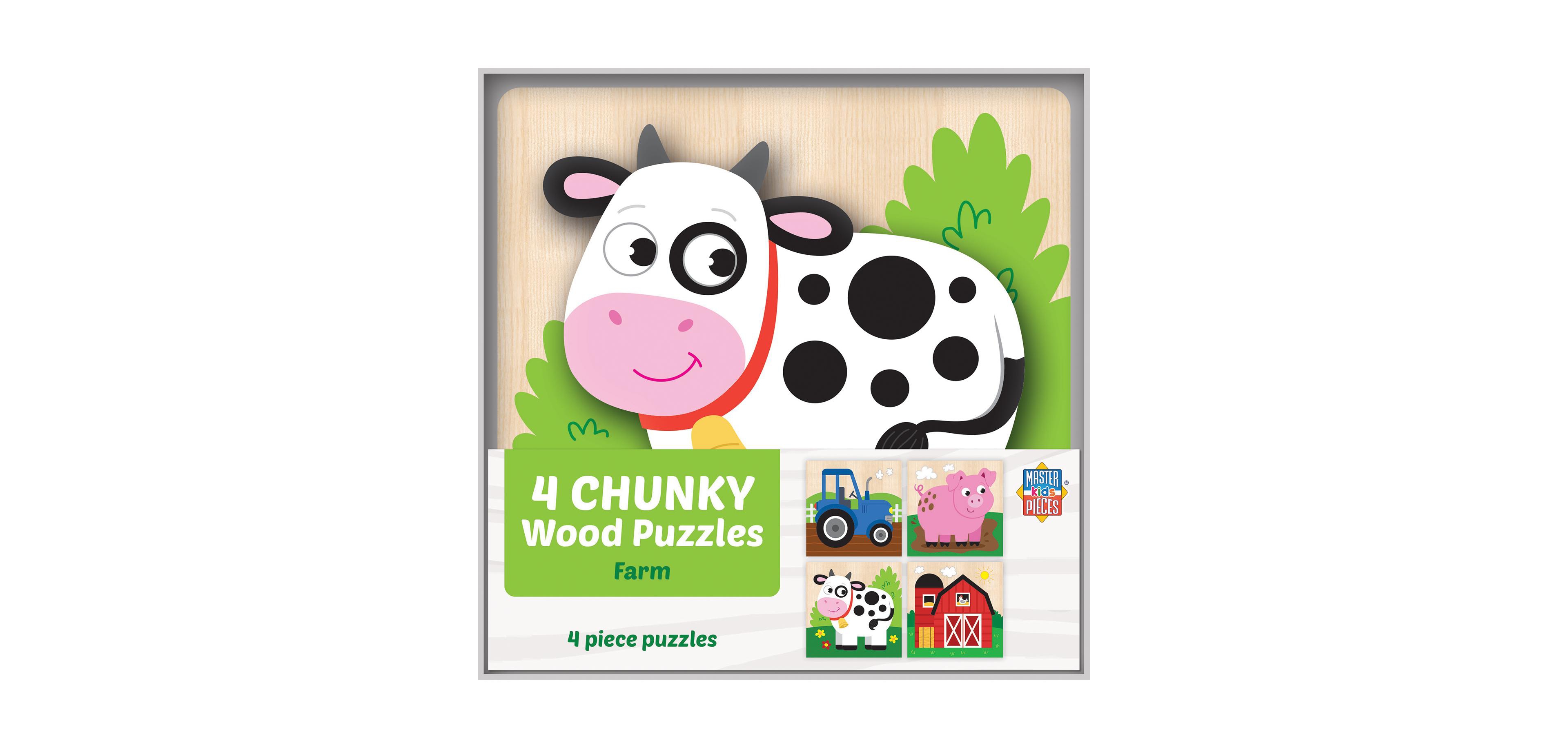 Farm Chunky Wood Puzzles
